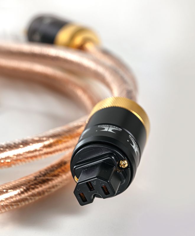 黄金质感钻石光芒——瑞宝SYNERGIA 最新“金钻”旗舰电源线(图3)
