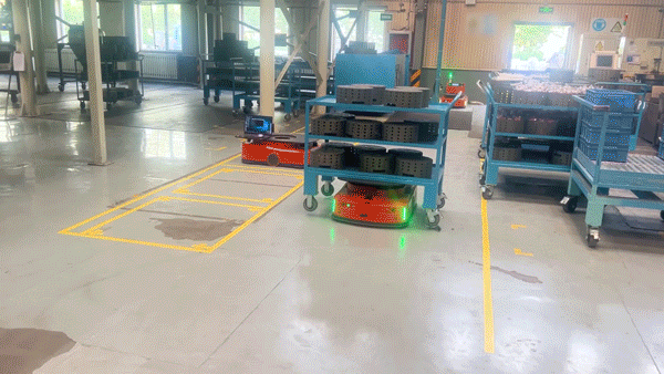 案例对接提升机未来机器人助力金属加工行业内部物流革新！(图5)