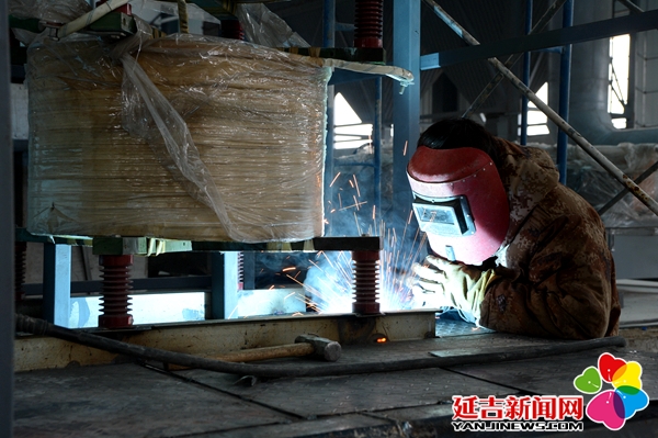 延吉项目建设不等闲全州最大钢铁加工企业年底试生产(图2)