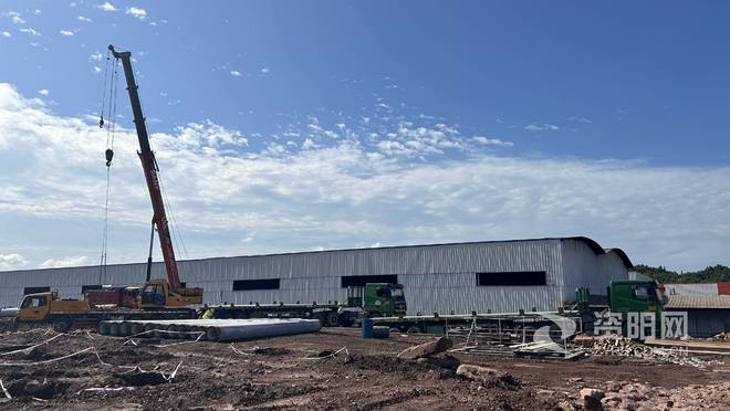 全省首个稀土金属精加工项目落地安岳建设全速推进中(图1)