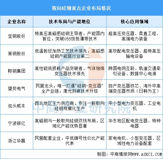 2025年中国取向硅钢行业市场前景预测研究报告(图7)