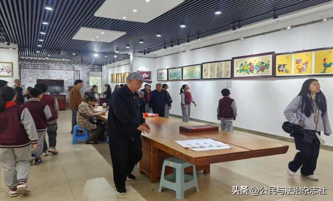 石家庄市鹿泉区举办非遗铜刻技艺作品展(图3)