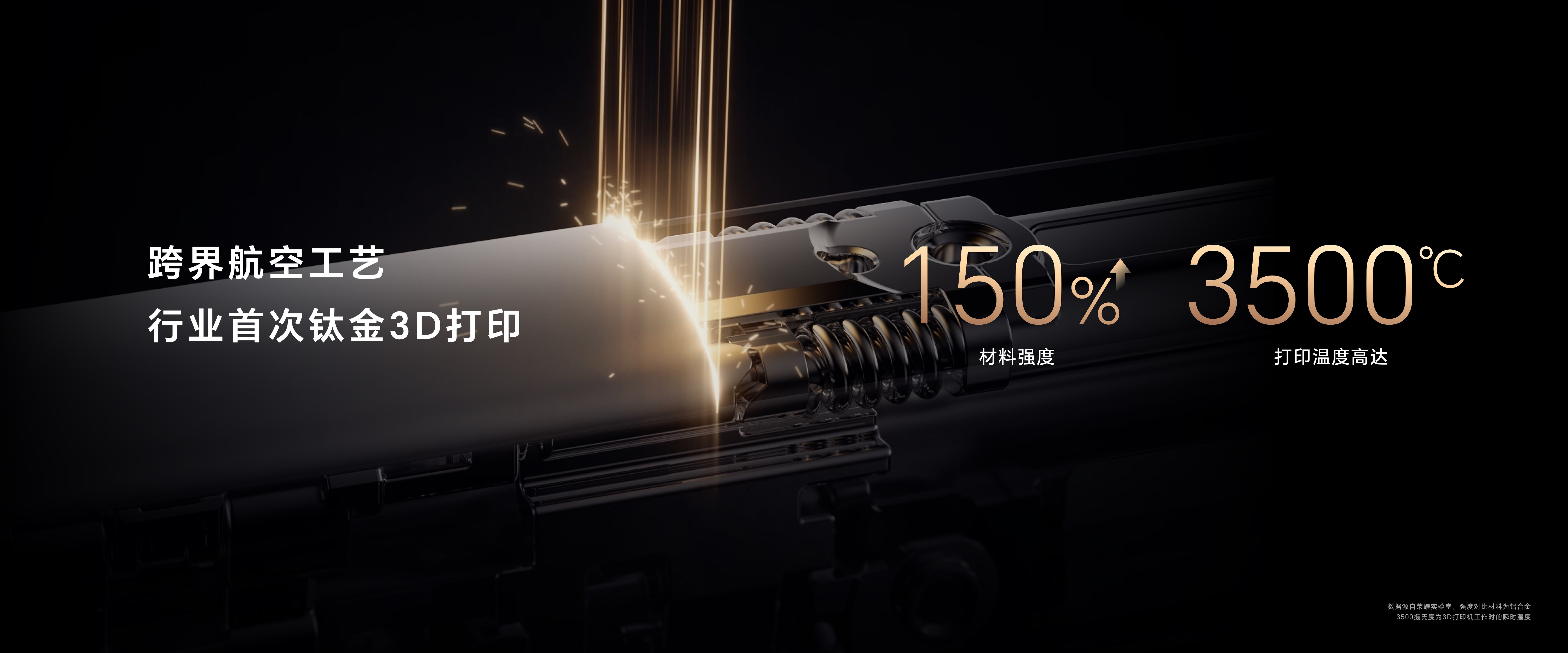 行业首次采用钛合金3D打印工艺荣耀MagicV2引领消费电子掀起新革命(图5)