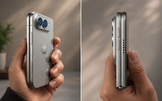 折叠屏iPhone、iPhone18Pro金属机模曝光外观设计彻底没悬念(图8)